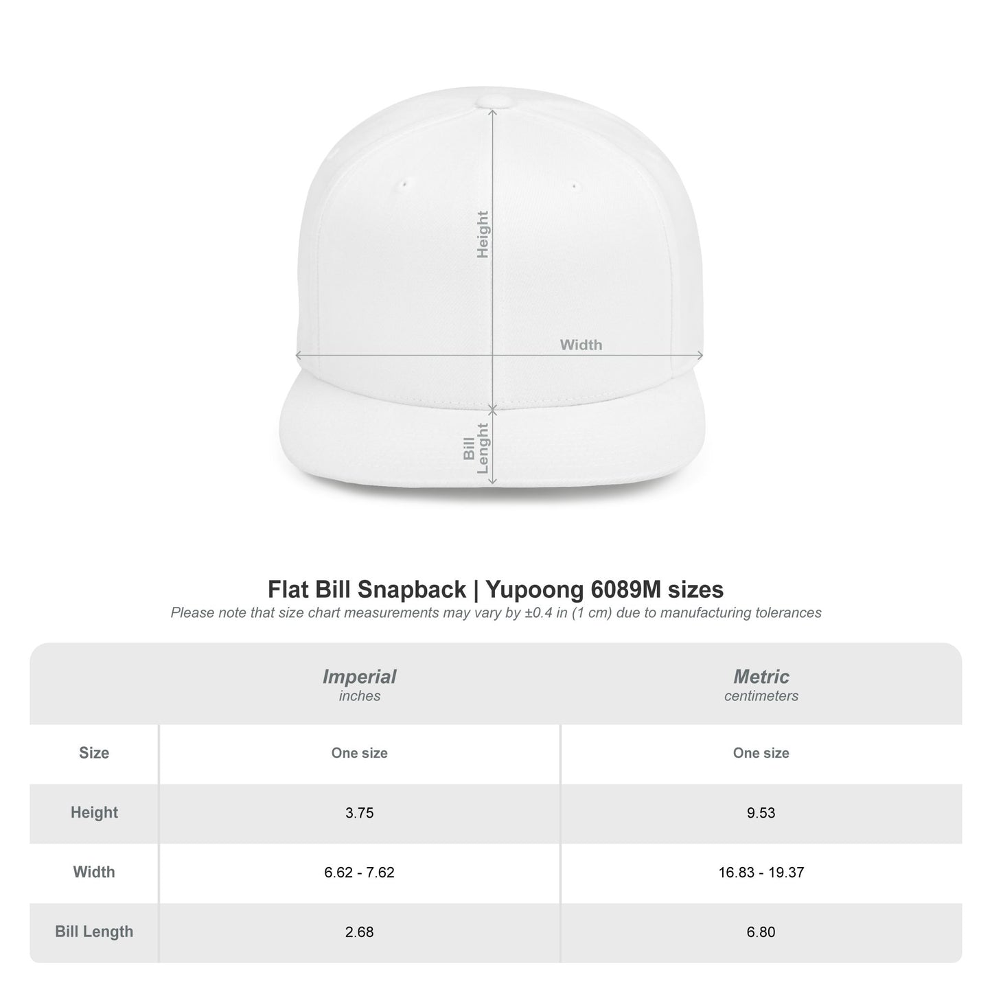 SYKMO Racing Universe Flat Bill Snapback Hat — White Motorsport Logo Cap
