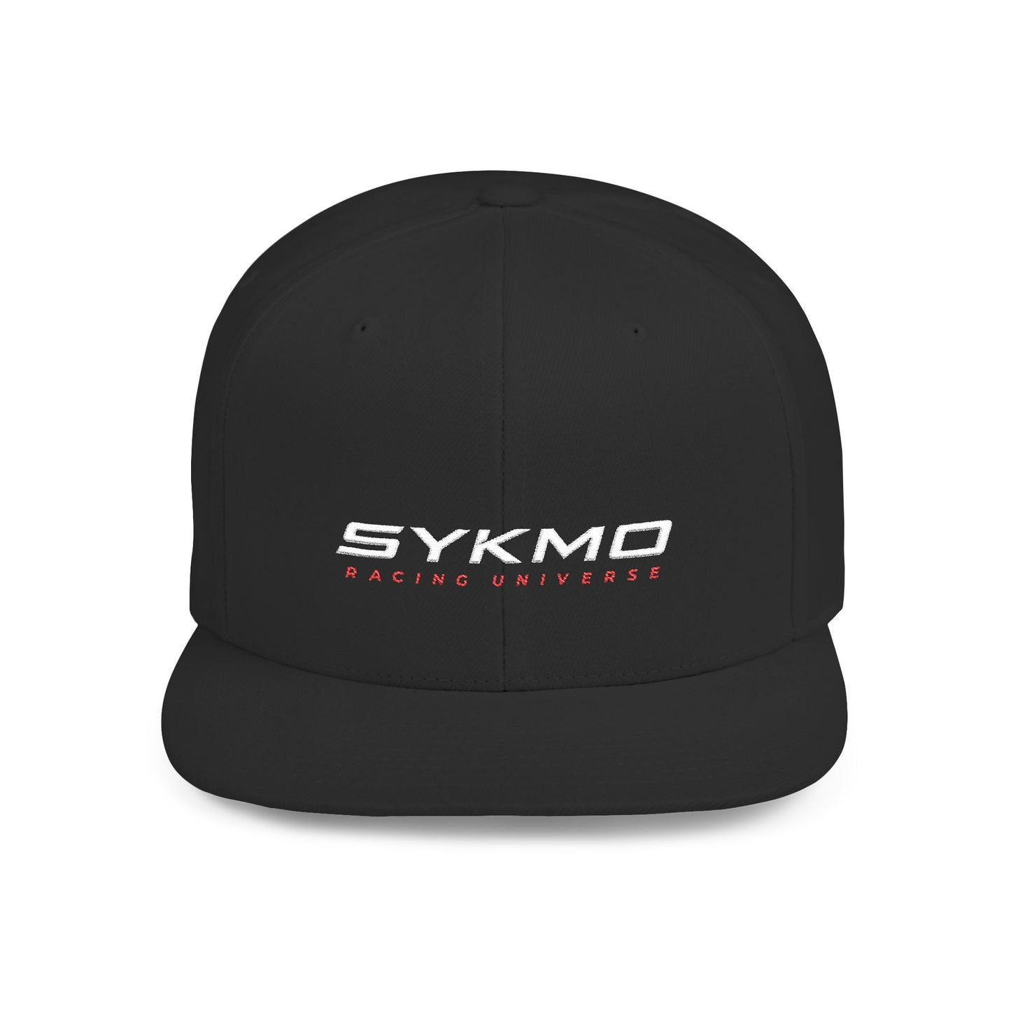 SykMo Racing Hat - Ultimate Flat Bill Snapback Embroidered Streetwear Cap