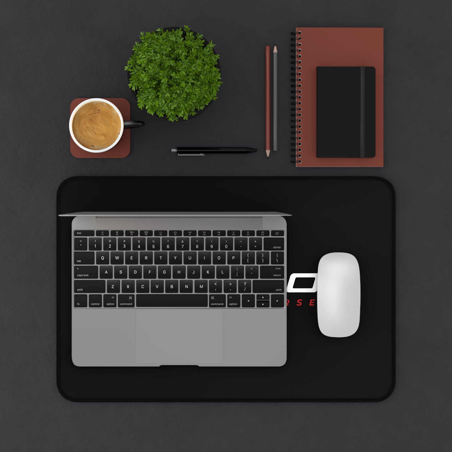 SykMo Desk Mat Mouse Pad (Black)