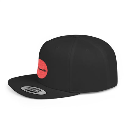 SykMo Racing Hat - Retro Dot Flat Bill Snapback Hat