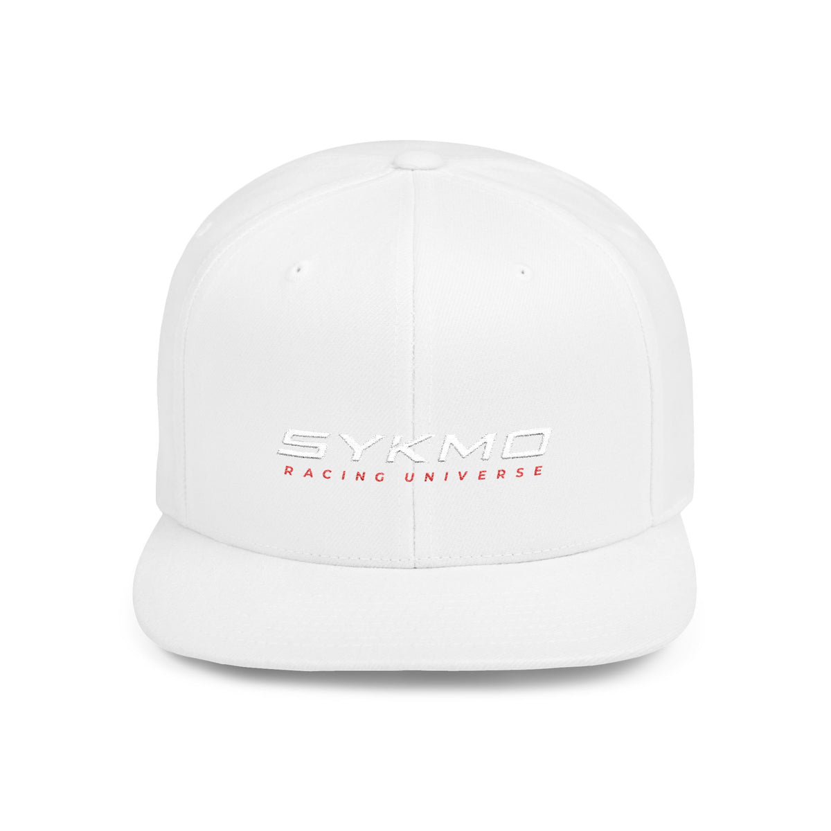 SykMo Racing Hat - Ultimate Flat Bill Snapback Embroidered Streetwear Cap