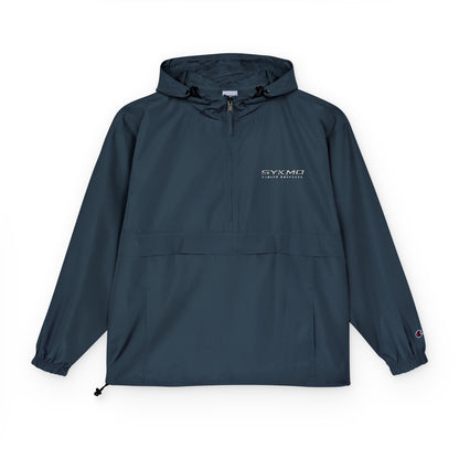 SykMo Packable Anorak Jacket — Champion Chest Logo Windbreaker