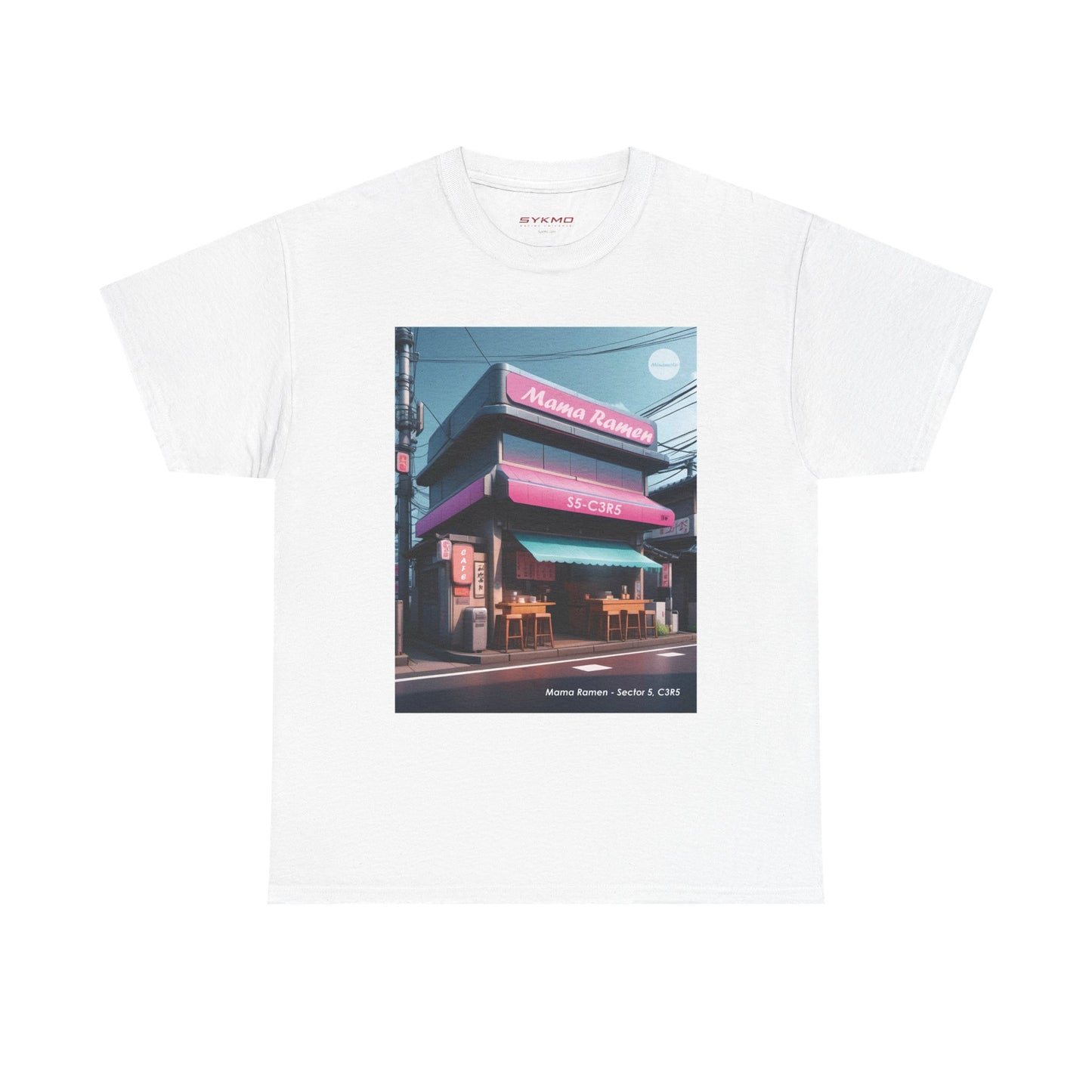 SykMo Mama Ramen Tee – Street Corner Edition
