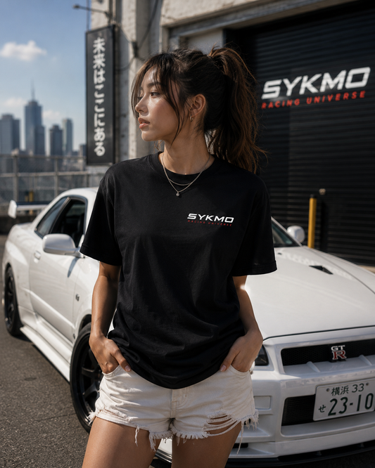 SykMo Racing Tee (Black) - Core Logo