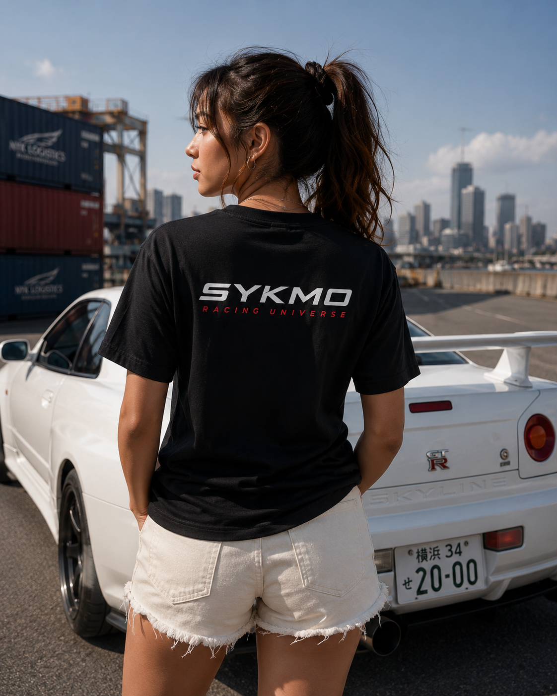 SykMo Racing Tee (Black) - Core Logo