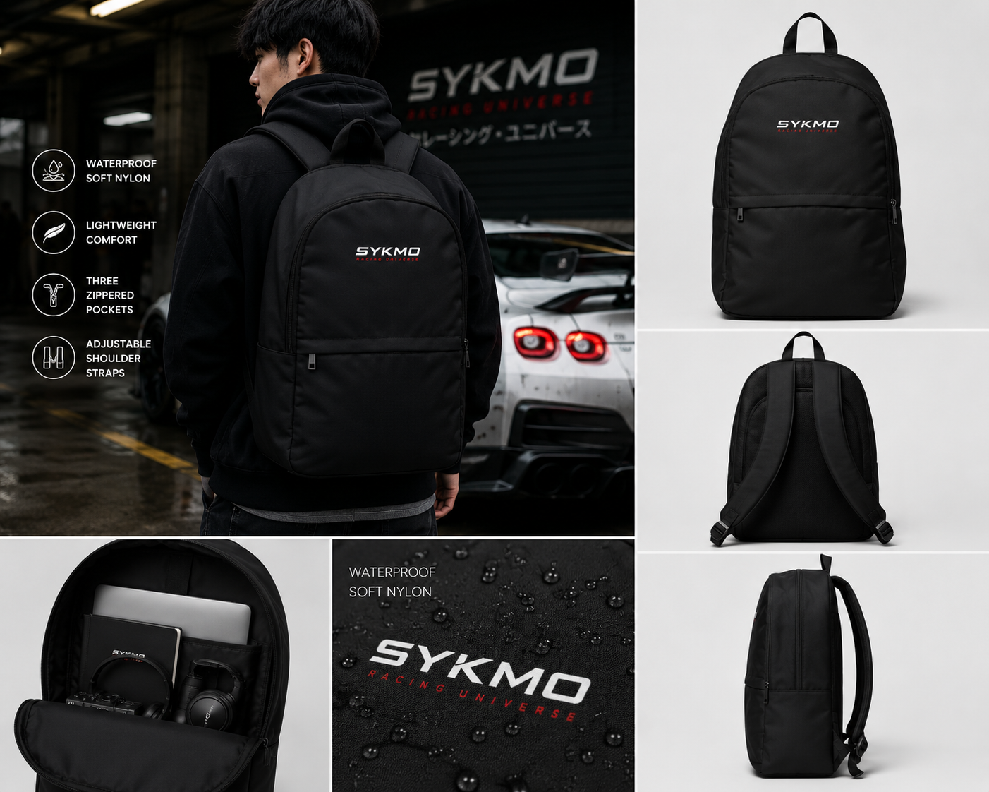 SykMo Racing Universe Everyday Backpack