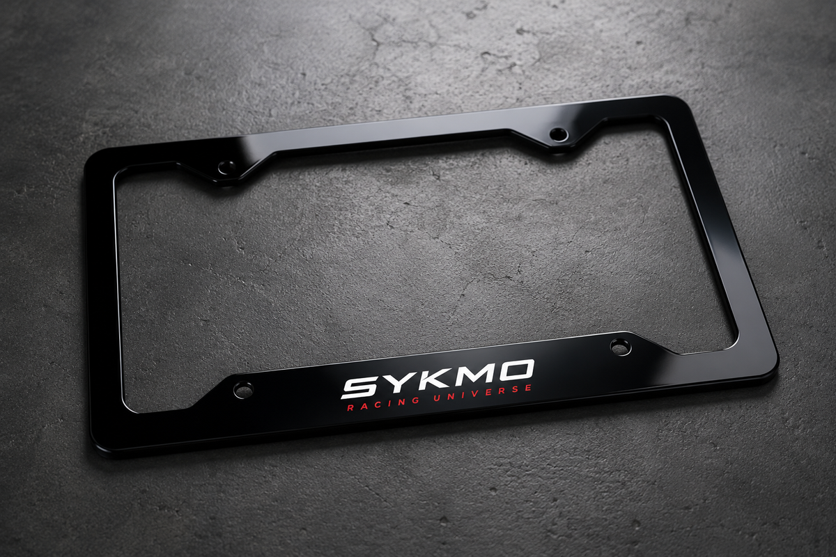 SykMo Stainless Steel License Plate Frame
