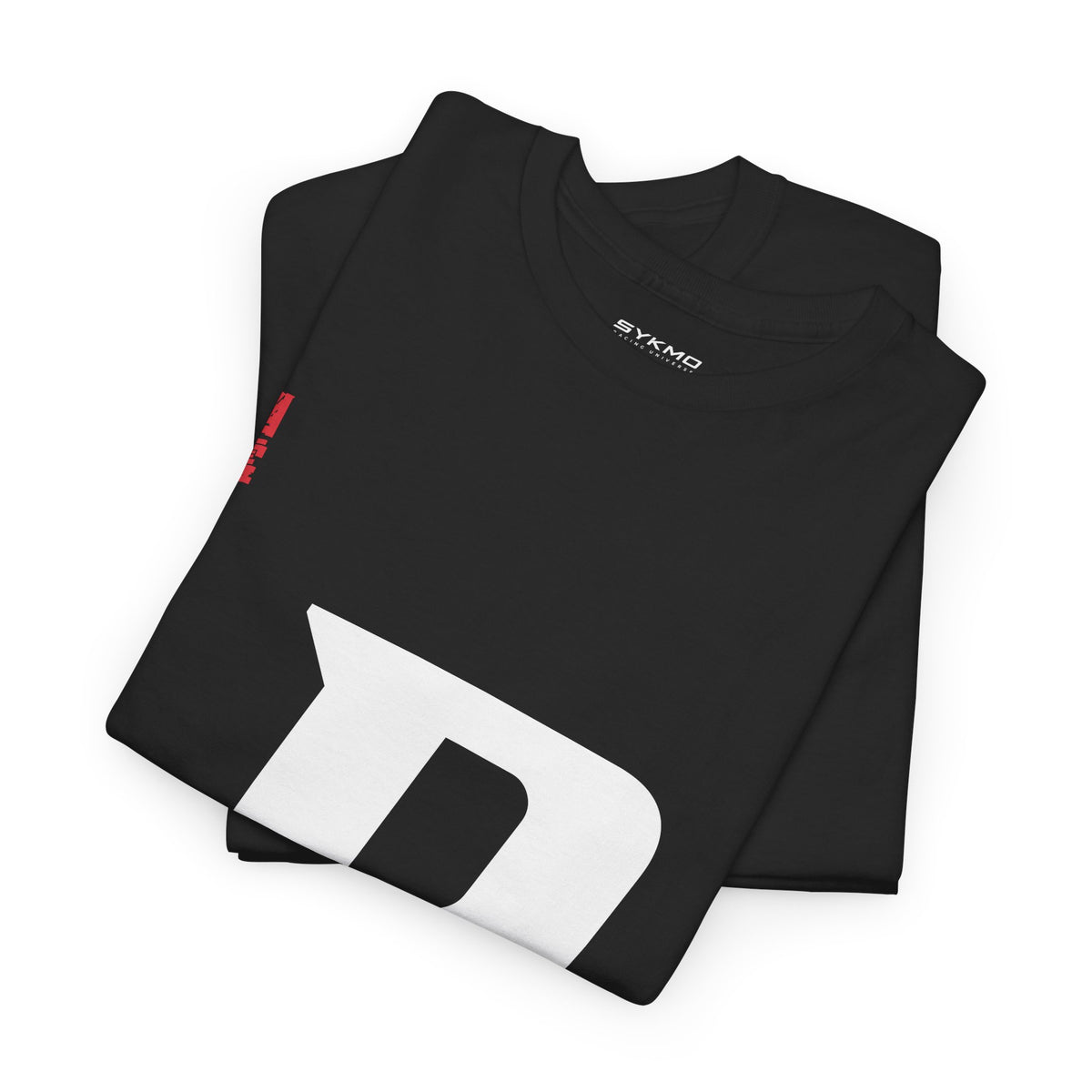 SykMo Racing Tee - Minamoto Phantom SS - Letter P Black