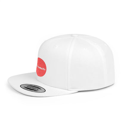 SykMo Racing Hat - Retro Dot Flat Bill Snapback Hat