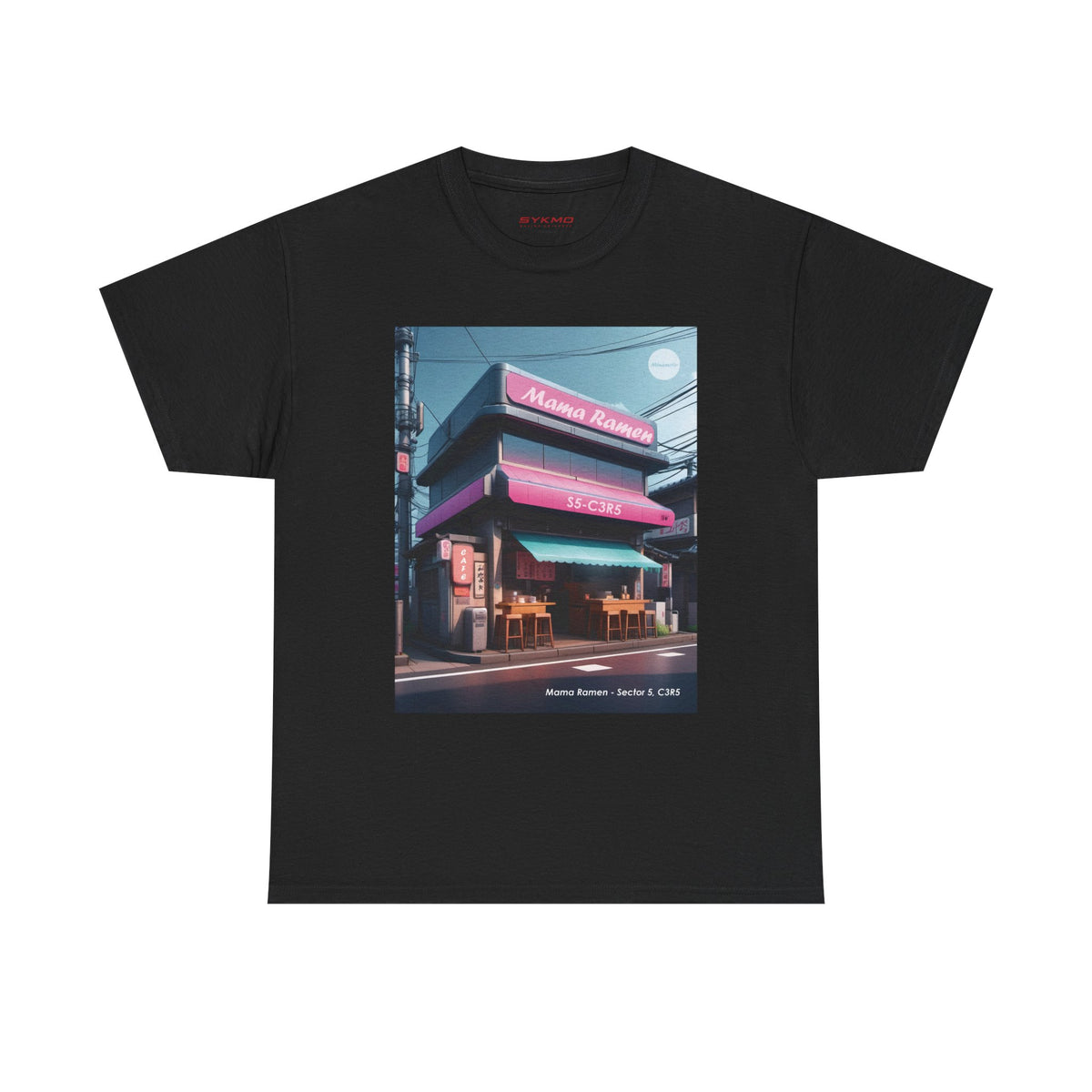 SykMo Mama Ramen Tee – Street Corner Edition