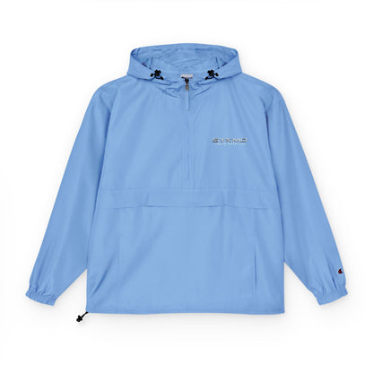 SykMo Packable Anorak Jacket — Champion Chest Logo Windbreaker