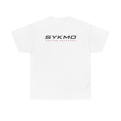 SykMo Racing Tee - Minamoto Phantom SS - Letter P (White)
