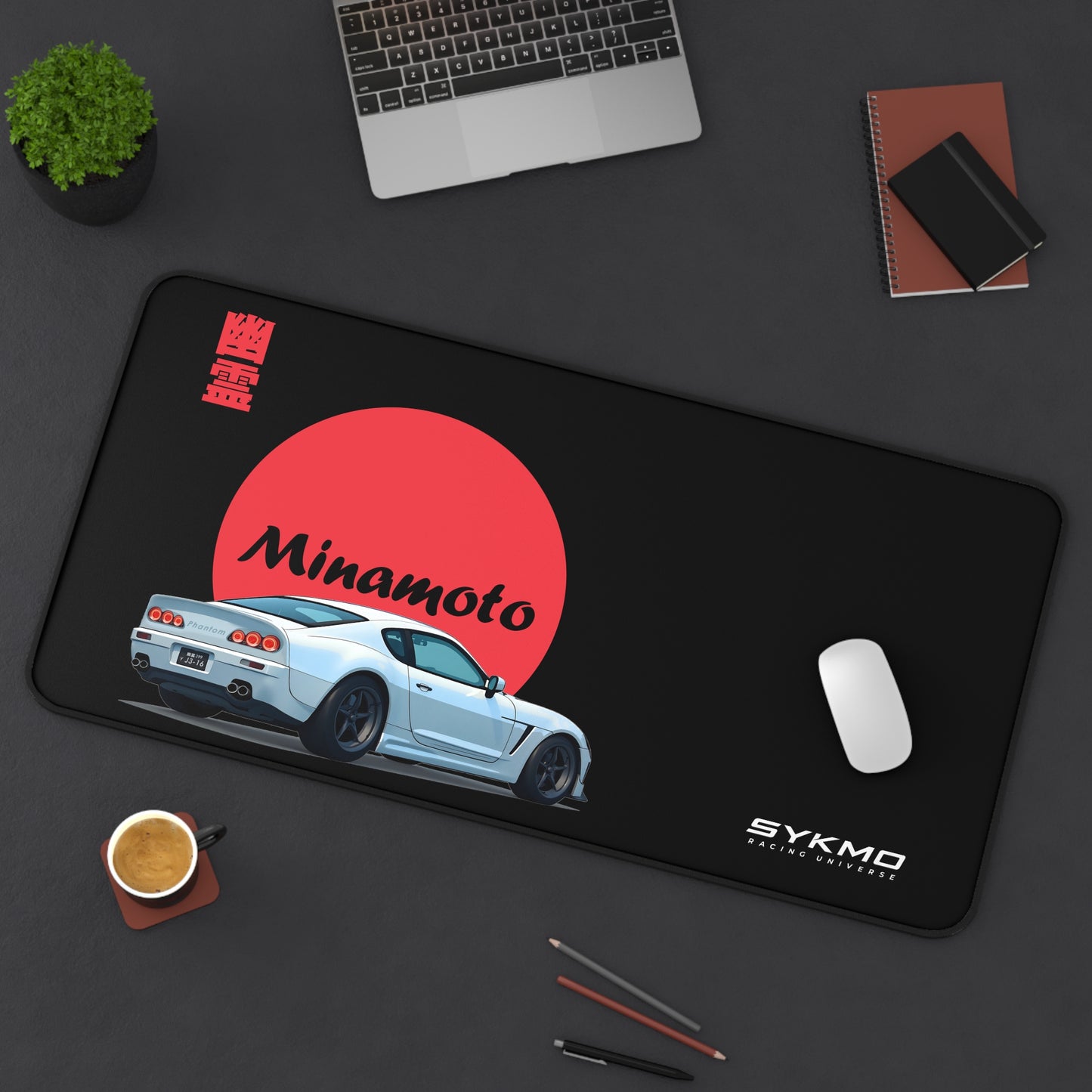 SykMo Phantom SS Horizon Desk Mat (Black)