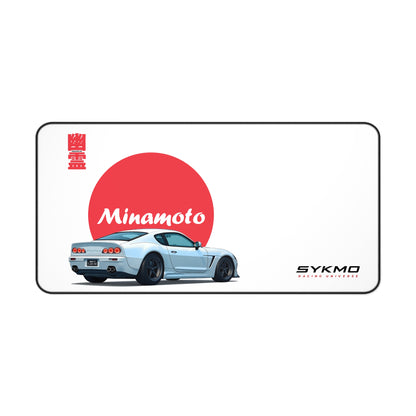 SykMo Phantom SS Horizon Desk Mat (White)