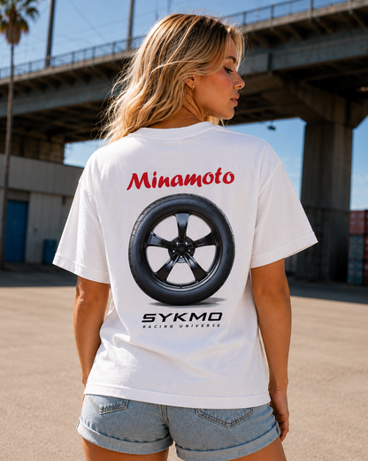 SykMo Minamoto Premium Tee – Wheel Edition
