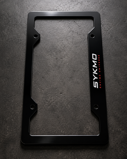 SykMo Stainless Steel License Plate Frame