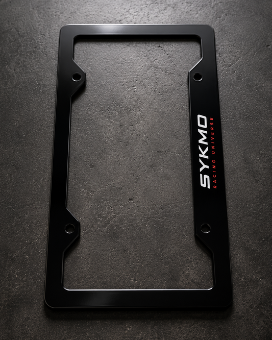 SykMo Stainless Steel License Plate Frame